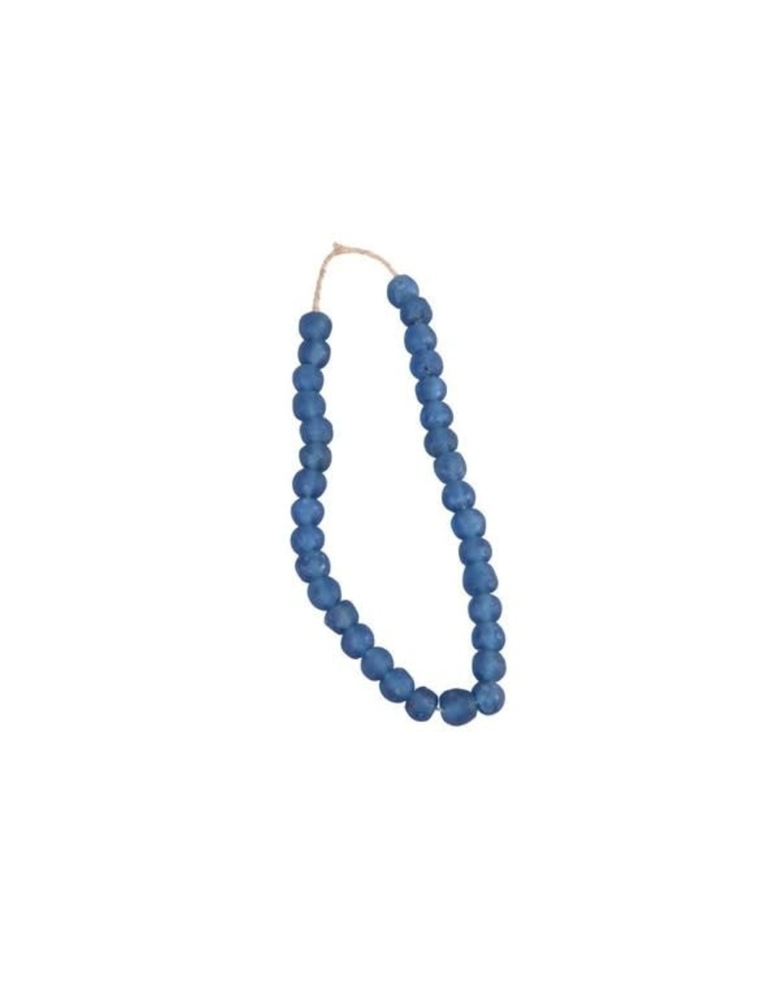 Website Vintage Sea Glass Beads Indigo Blue - small