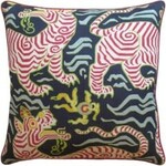 Website Tibet Navy Pillow 22"