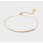 Website Shimmer Adjustable Bracelet - gold