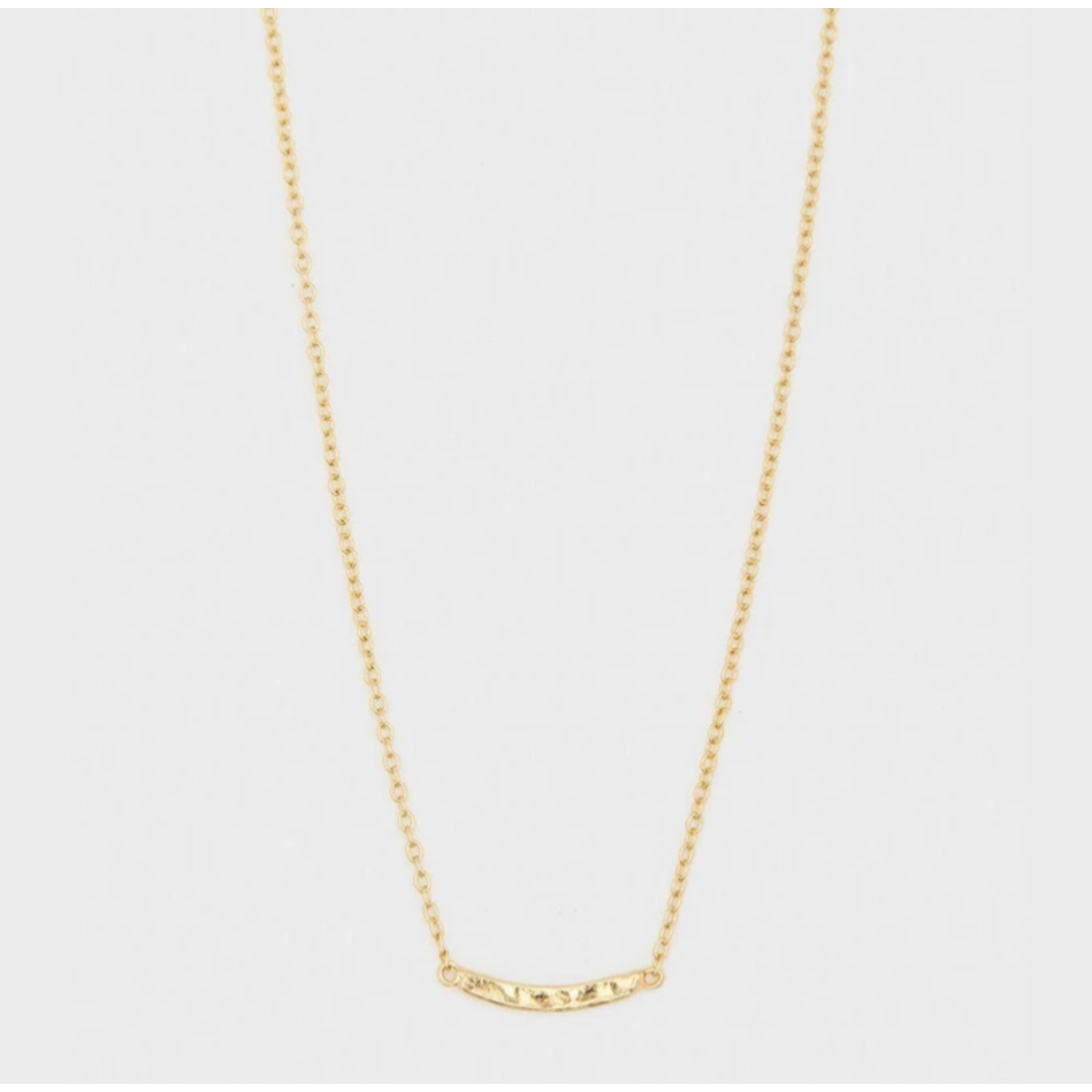 Gorjana Taner Bar Mini Bar Necklace - gold