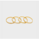 Website Mini Stackable Rings - gold/7