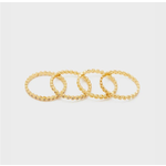 Website Mini Stackable Rings - gold/6