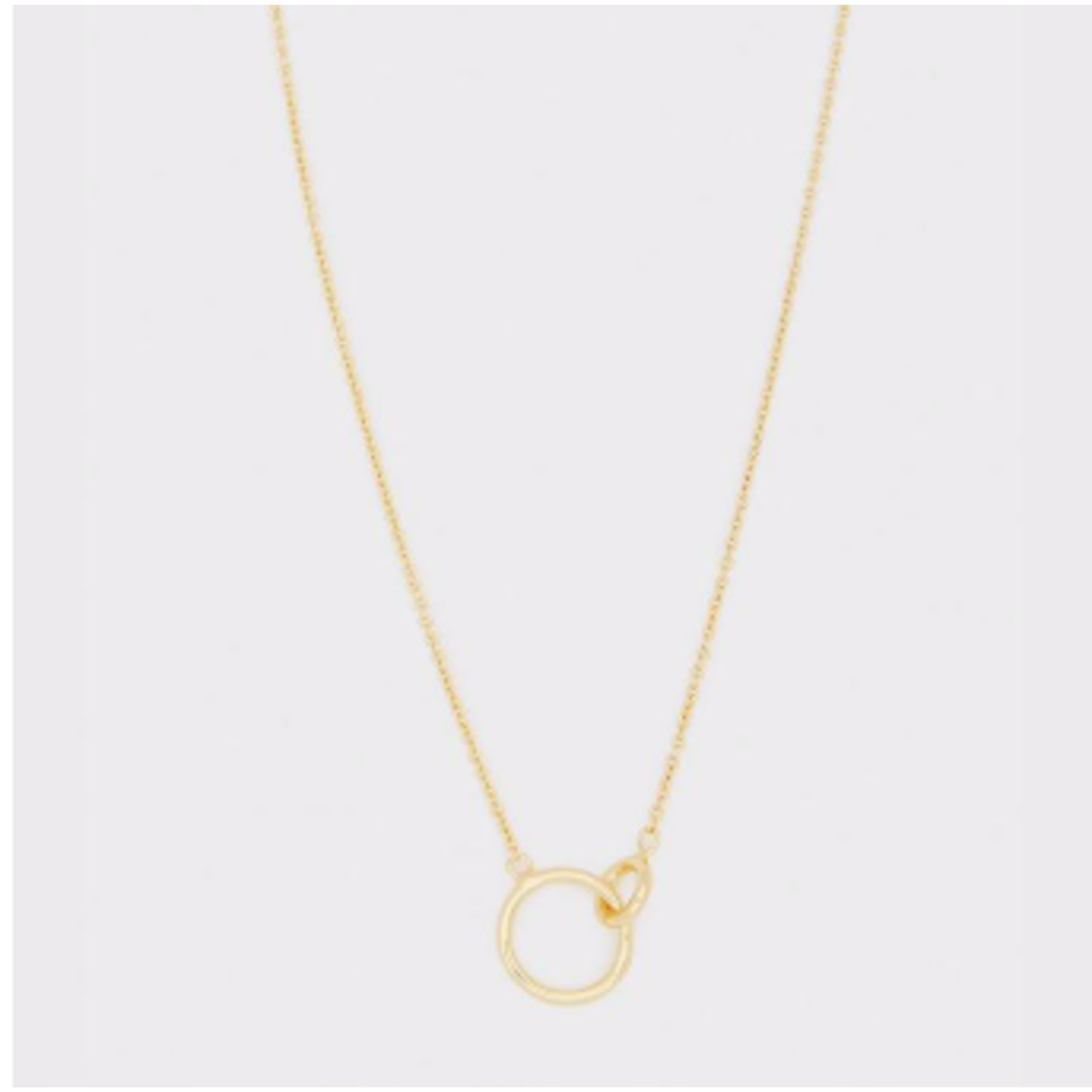 Gorjana Wilshire Charm Adjustable Necklace - gold
