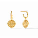 Julie Vos Bee Hoop & Charm Earring