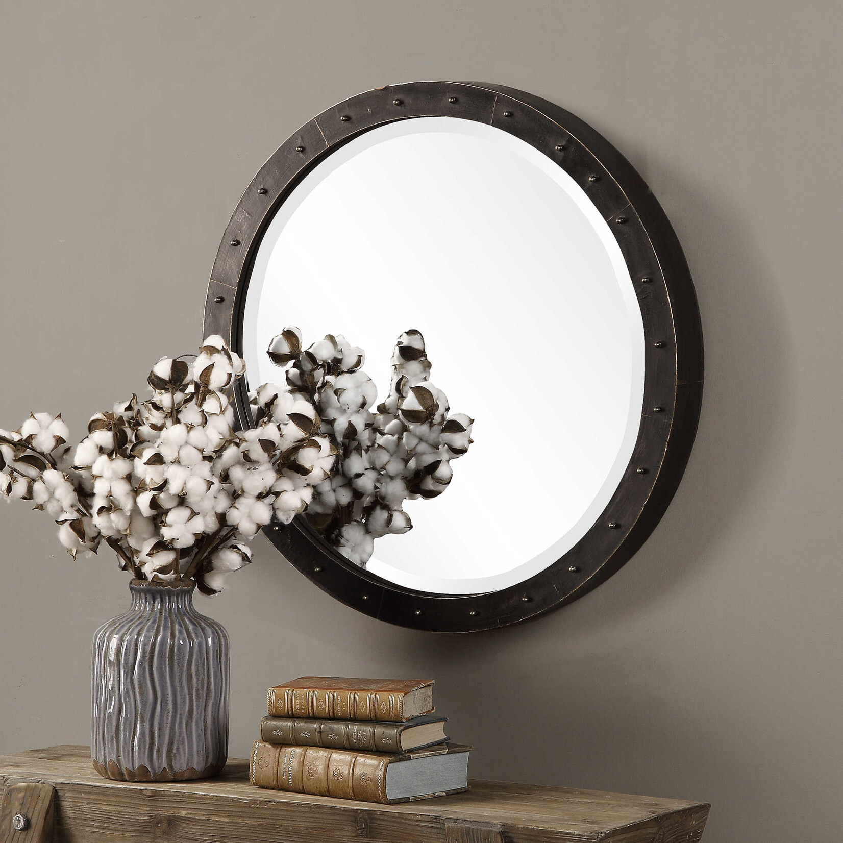 Website *Industrial Round Mirror