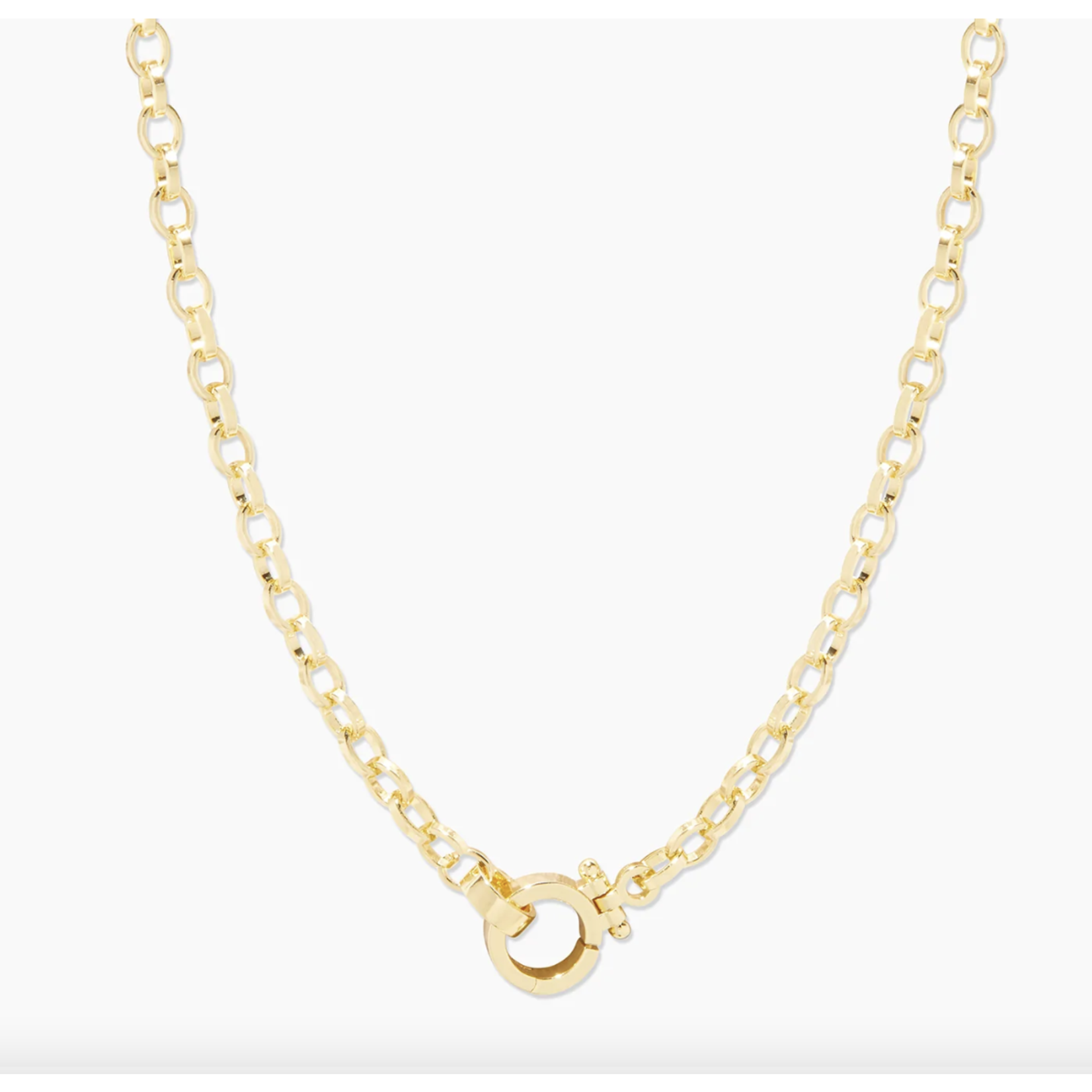 Gorjana Rose Necklace - gold