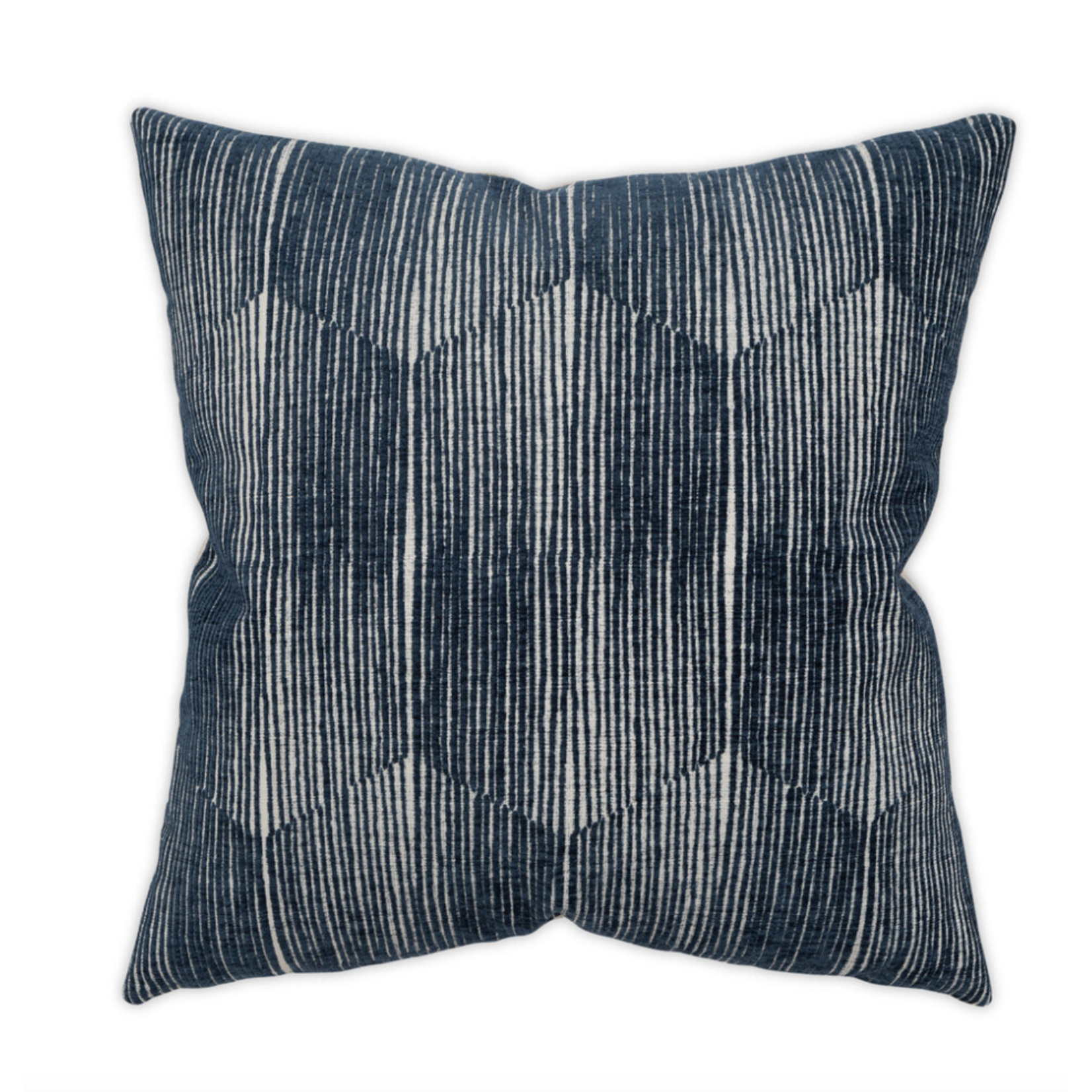 Website Stereo Indigo Pillow 22"