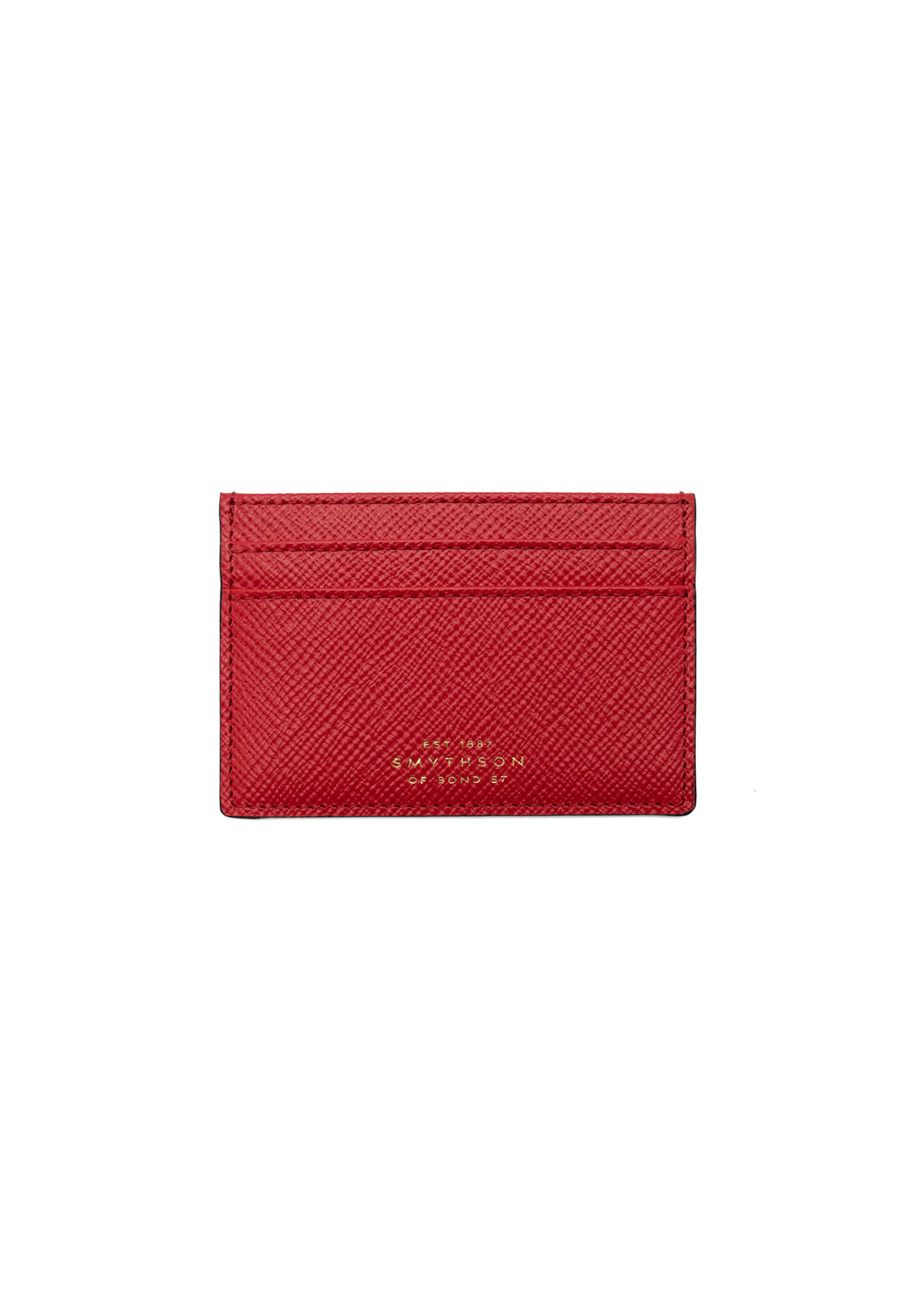 Smythson Pencil Case in Panama Scarlet Red