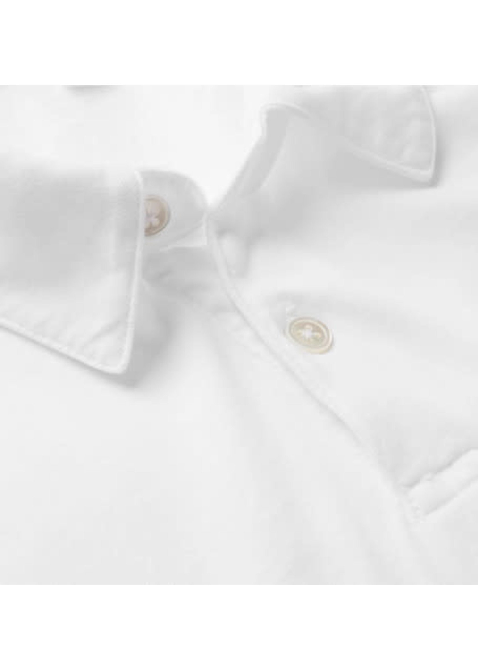 James Perse | Sueded Jersey Polo 1 / White