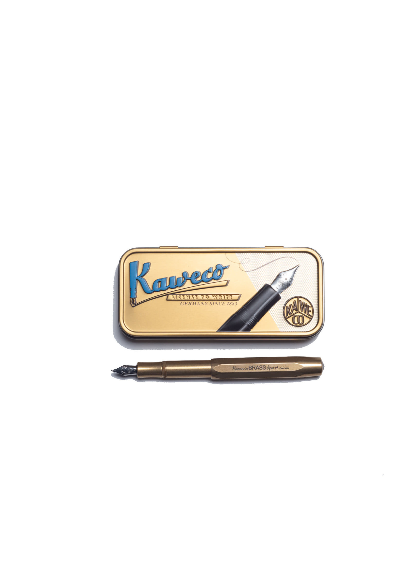 Kaweco Brass Sport rollerball - FitzgeraldTaylor