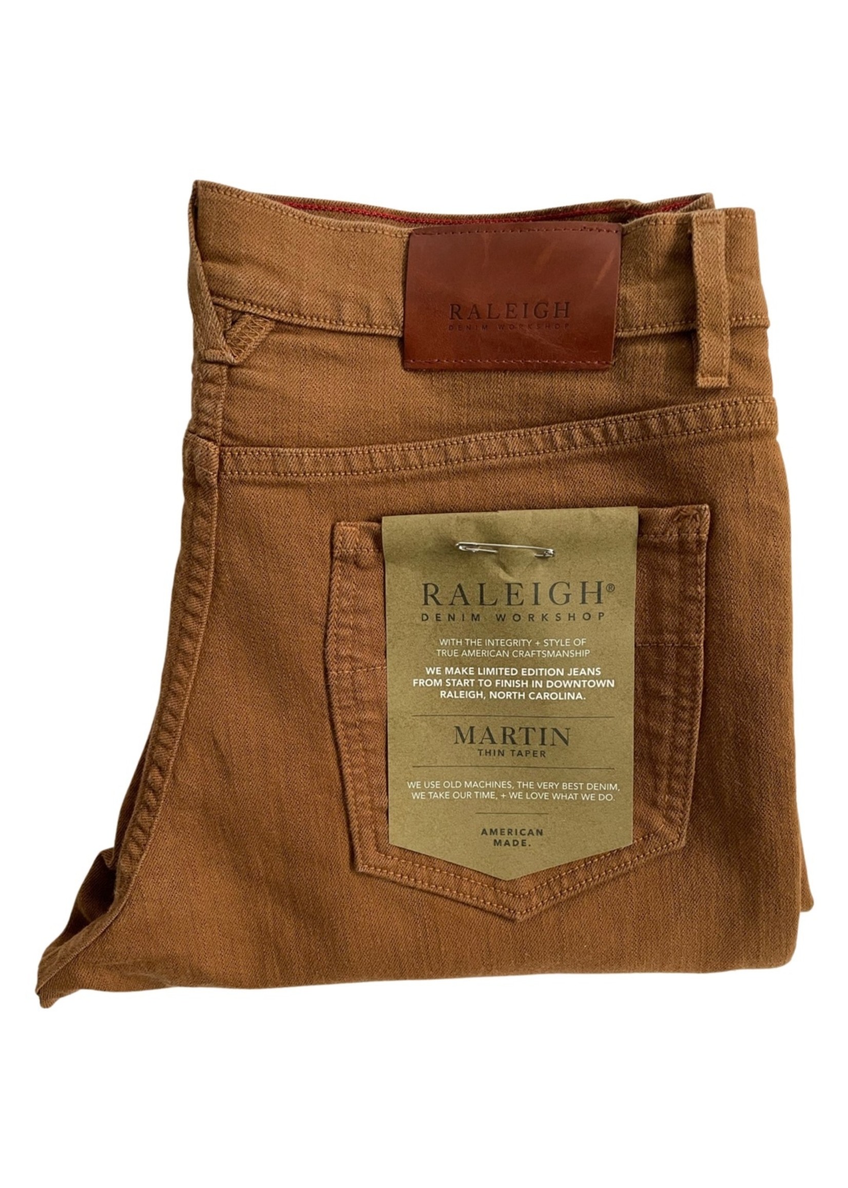 RALEIGH MARTIN STRETCH DENIM BOURBON 
