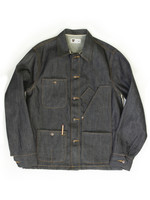 TELLASON COVERALL JCKT 12.05oz RAW DENIM