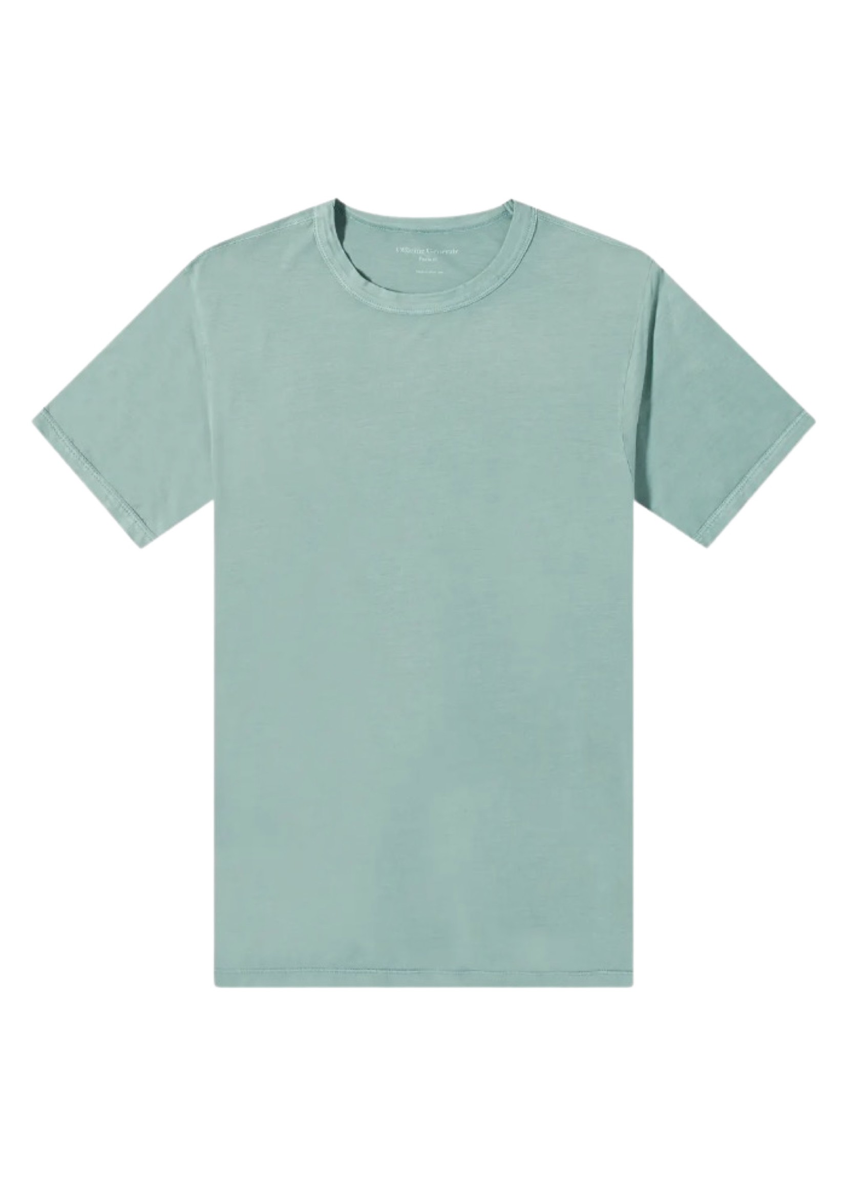 OFFICINE GENERALE PIGMENT DYED T-SHIRT IN COTTON TENCEL