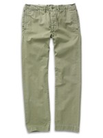 RRL FLAT FRONT OFFICER CHINO
