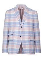 THOM BROWNE FIT 5 MADRAS COTTON SPORTCOAT