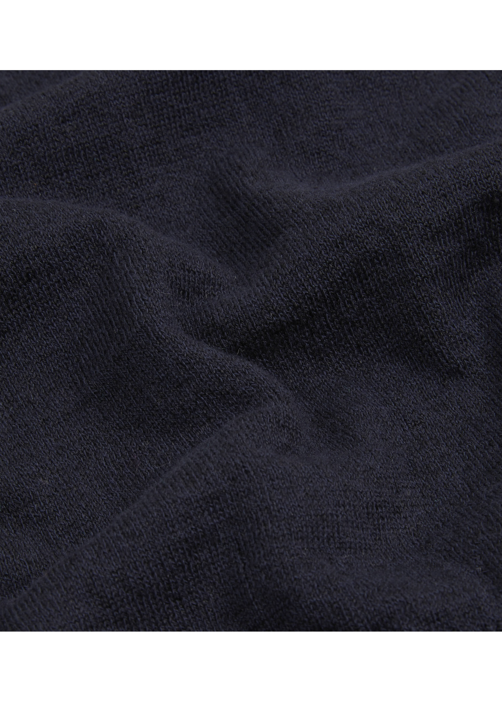 Cotton Linen Knit Polo