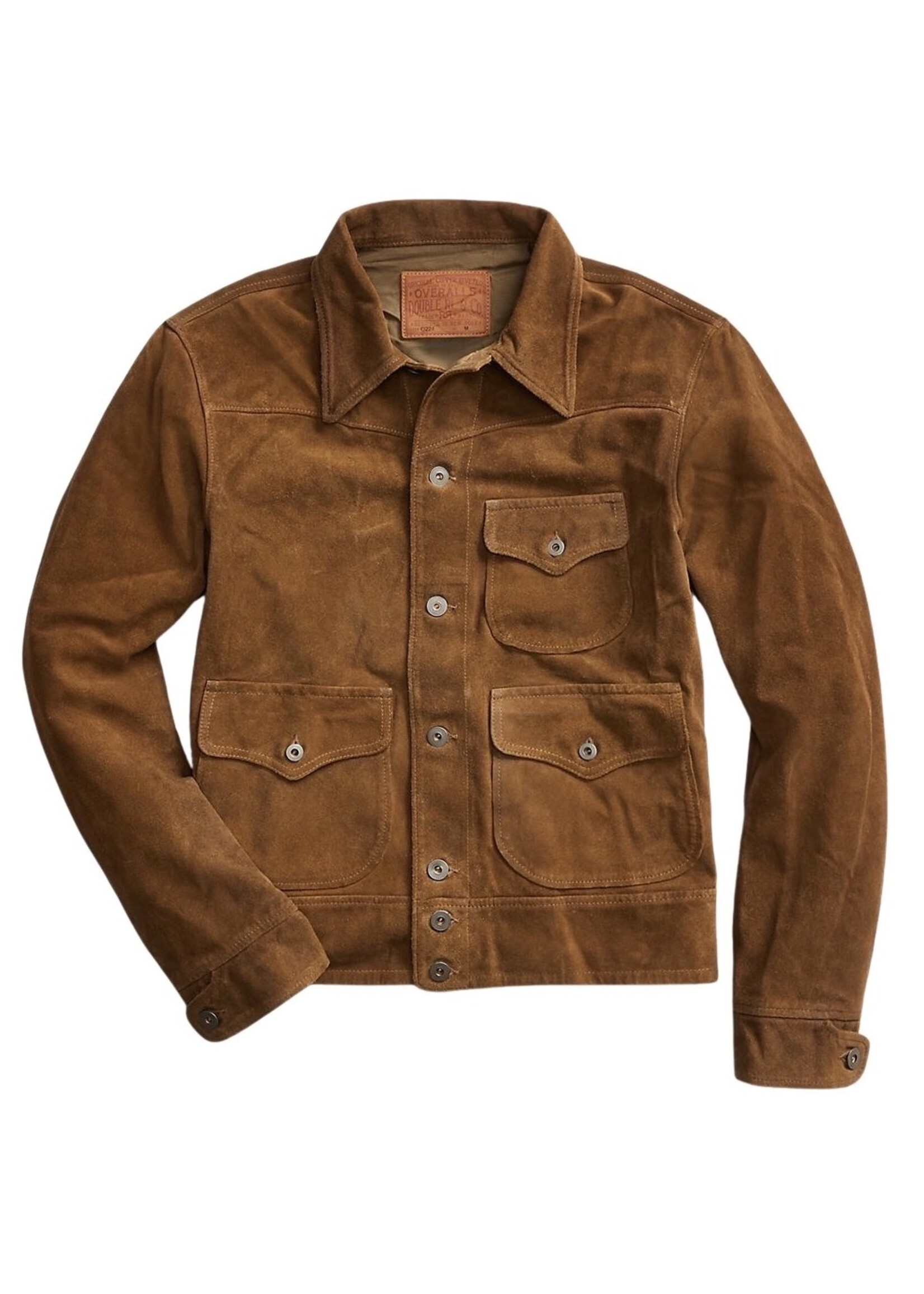 RRL ROUGHOUT SUEDE ALSTON JACKET