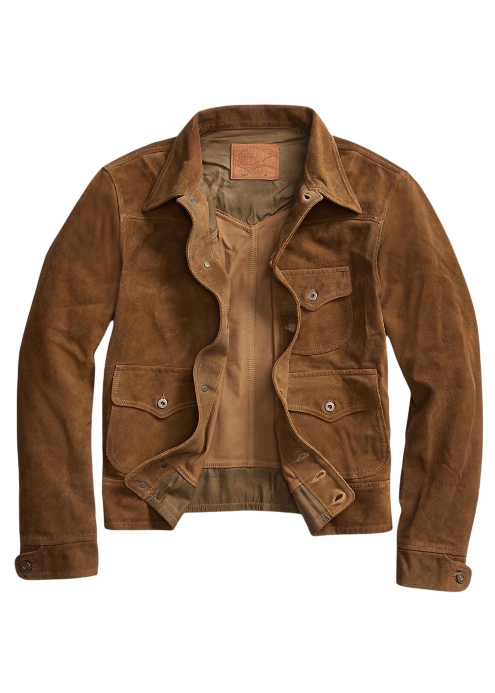 RRL ROUGHOUT SUEDE ALSTON JACKET