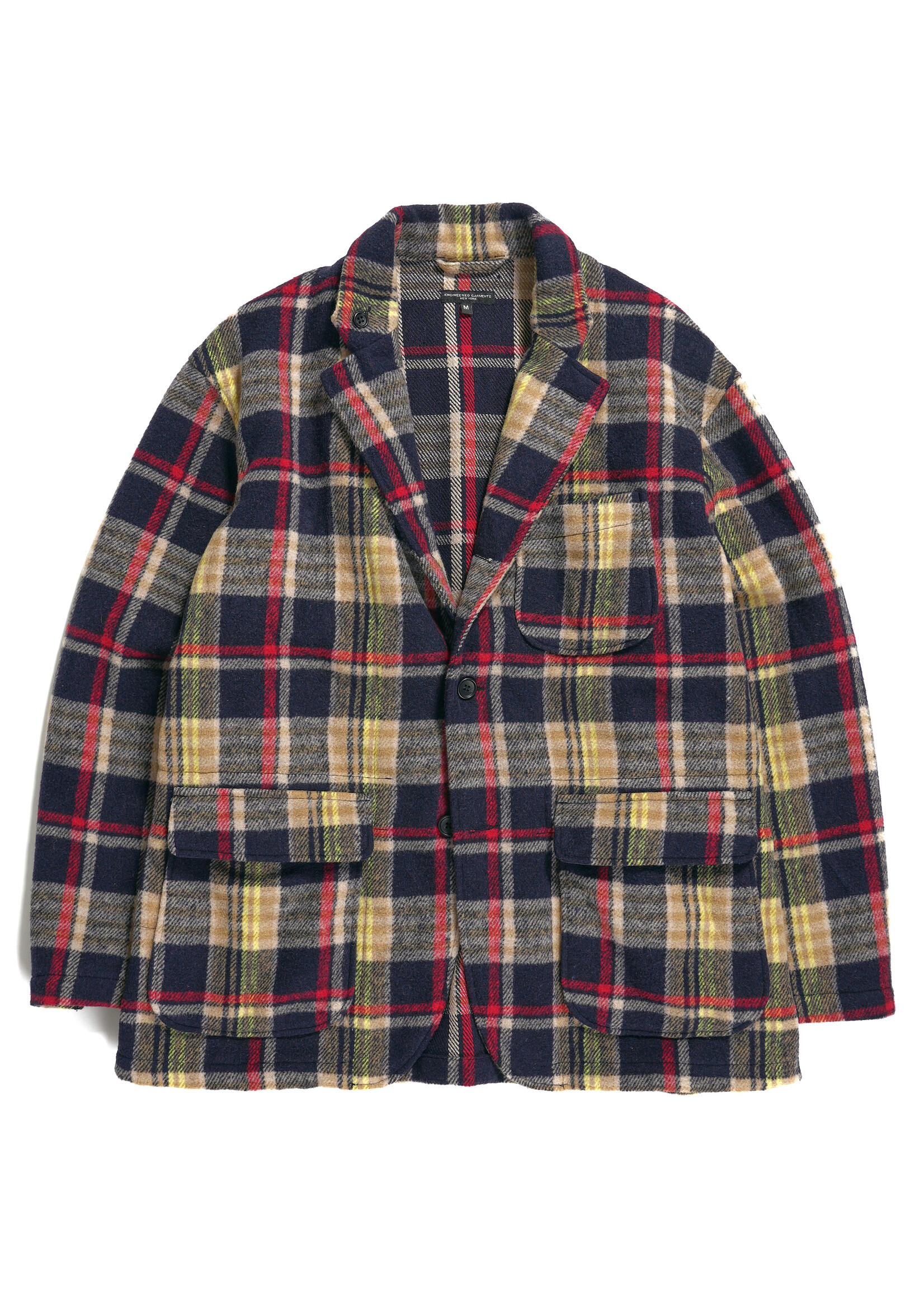 ENGINEERED GARMENTS PLAID LOITER JACKET