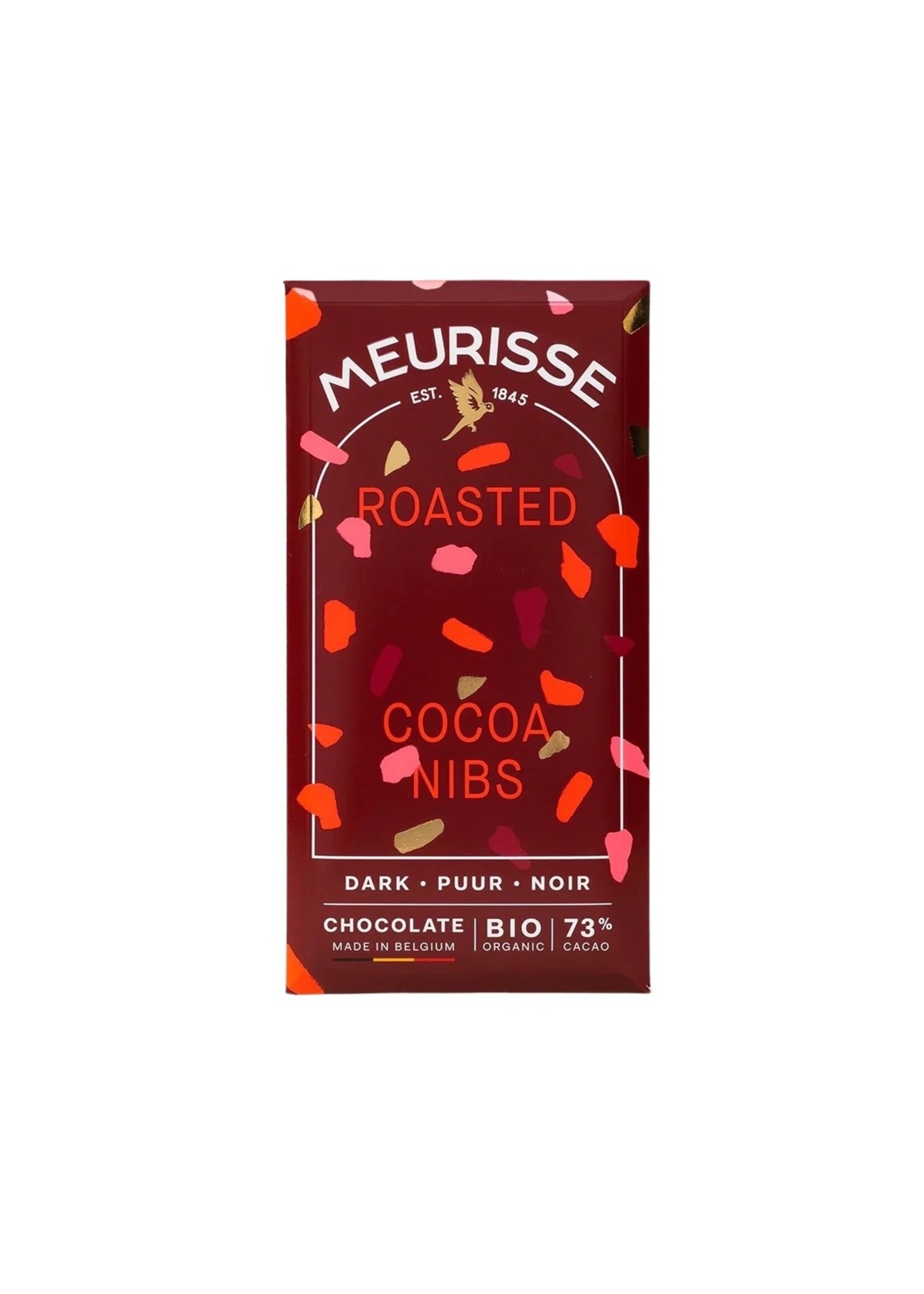 MEURISSE CHOCOLATE DARK CHOCOLATE WITH CACAO NIBS