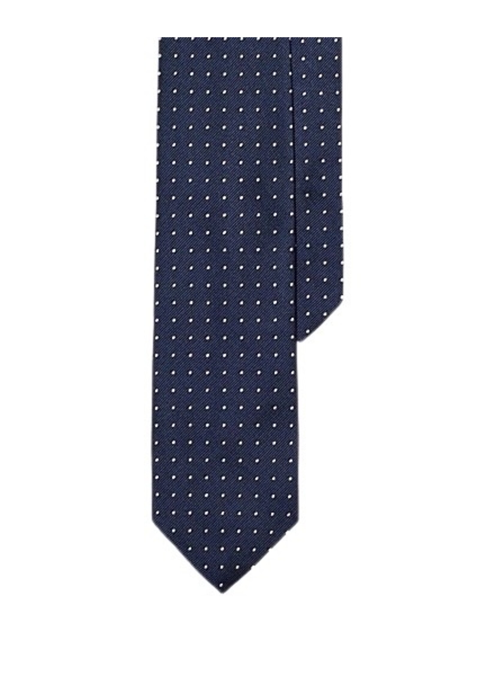 RALPH LAUREN REGENCY SILK DOT TIE