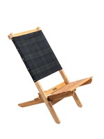 BLUE RIDGE CHAIR WORKS BLACKWATCH FOLDING CAMP CHAIR