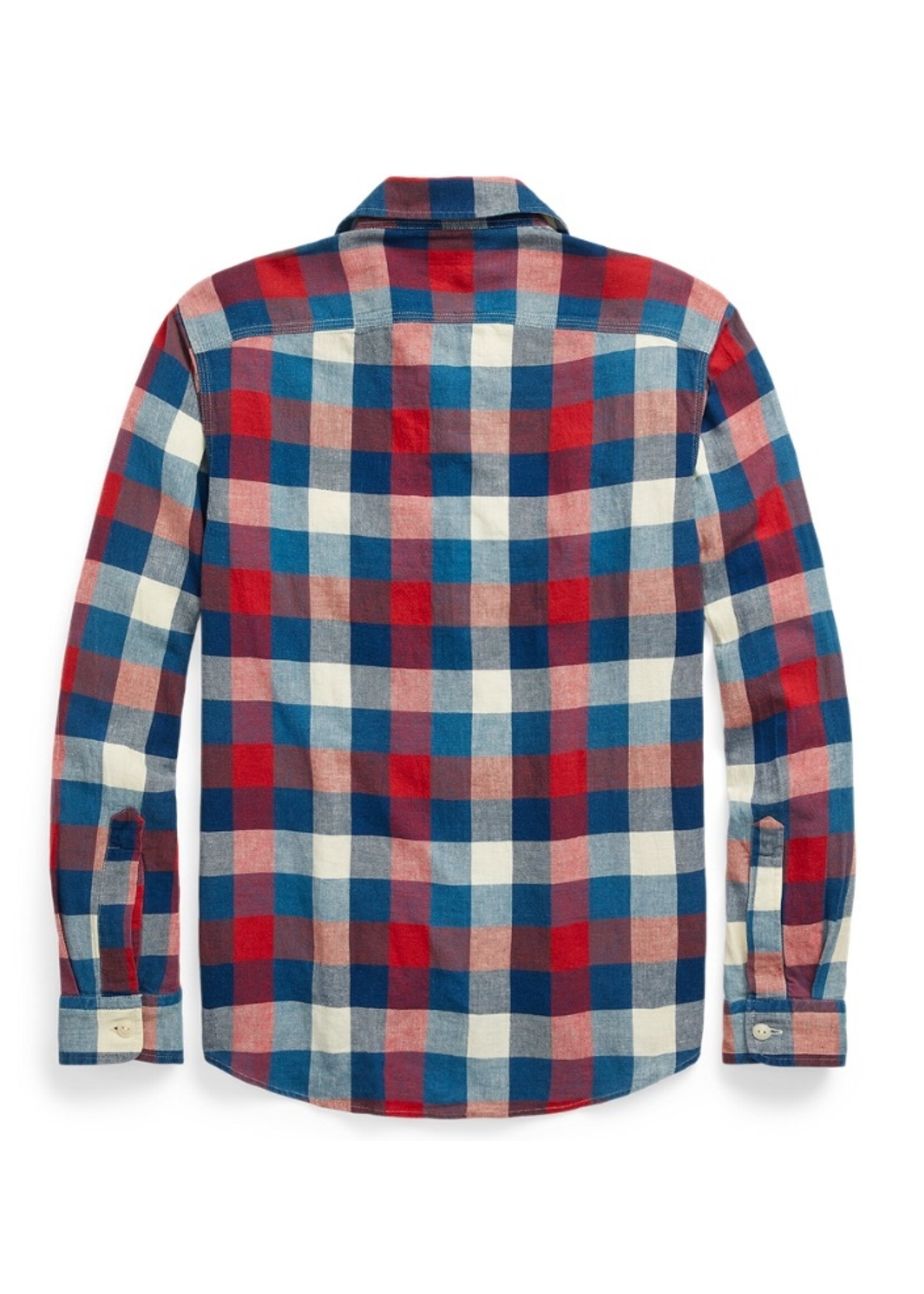 RRL COTTON PLAID LEE WORKSHIRT