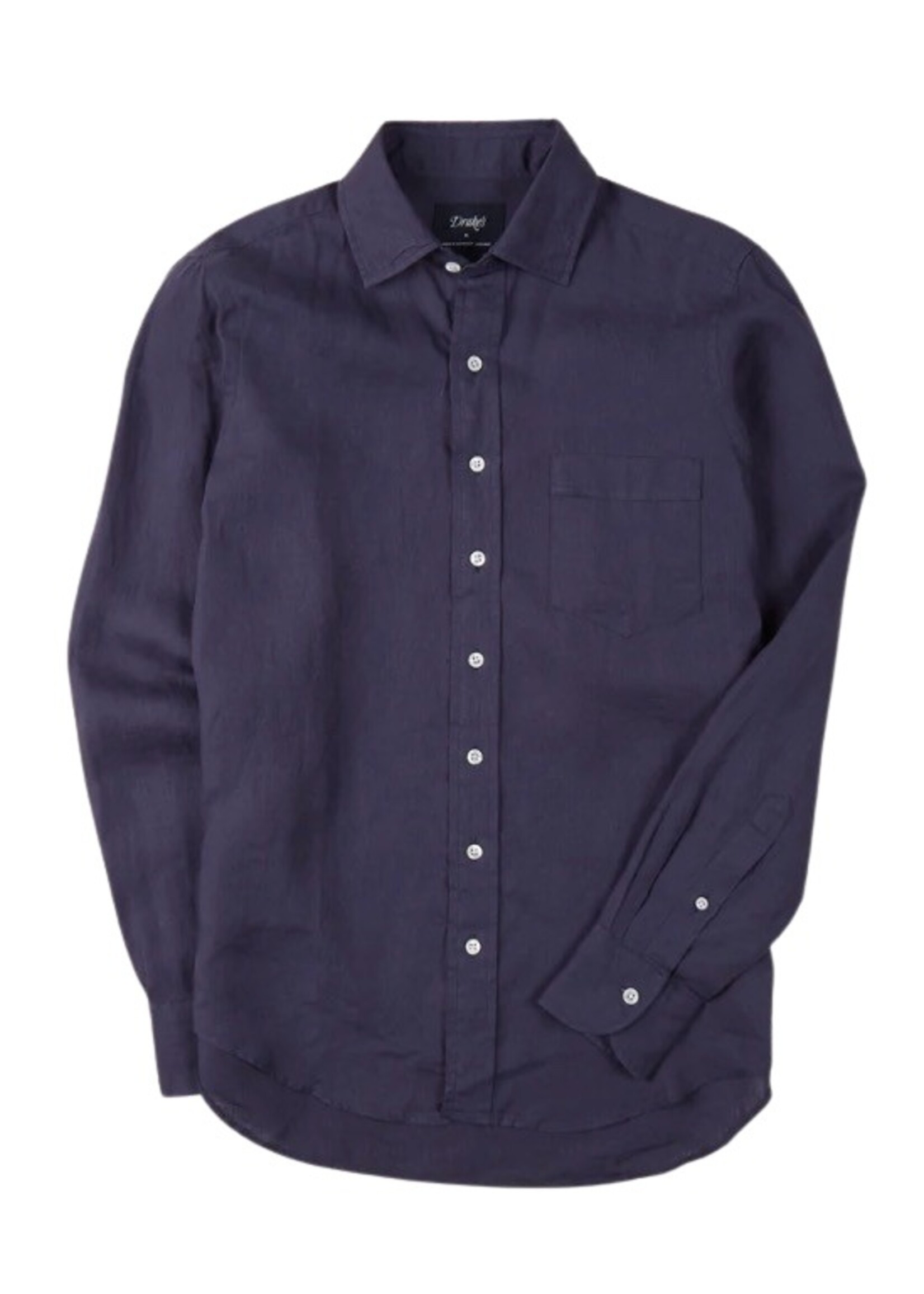 DRAKES LINEN SUMMER SHIRT