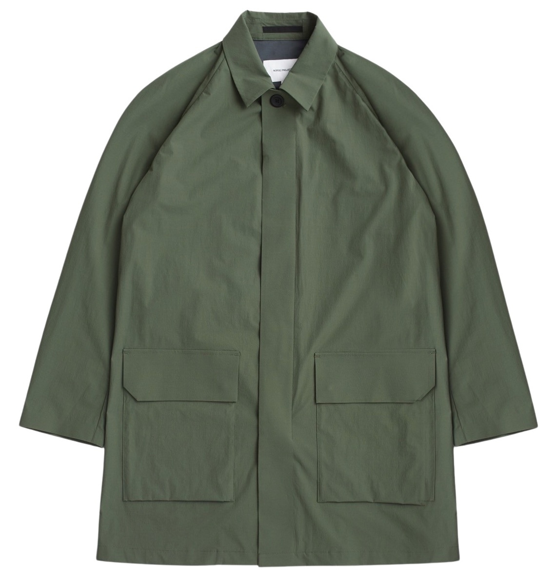NORSE S24 VARGO RAGLAN MAC COAT TABOR