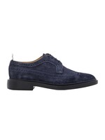 THOM BROWNE CALF SUEDE LONGWING BROGUE