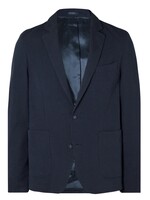 OFFICINE GENERALE NEHEMIAH COTTON SEERSUCKER JACKET