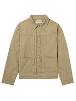 OFFICINE GENERALE LEO PIGMENT DYE POPLIN JACKET