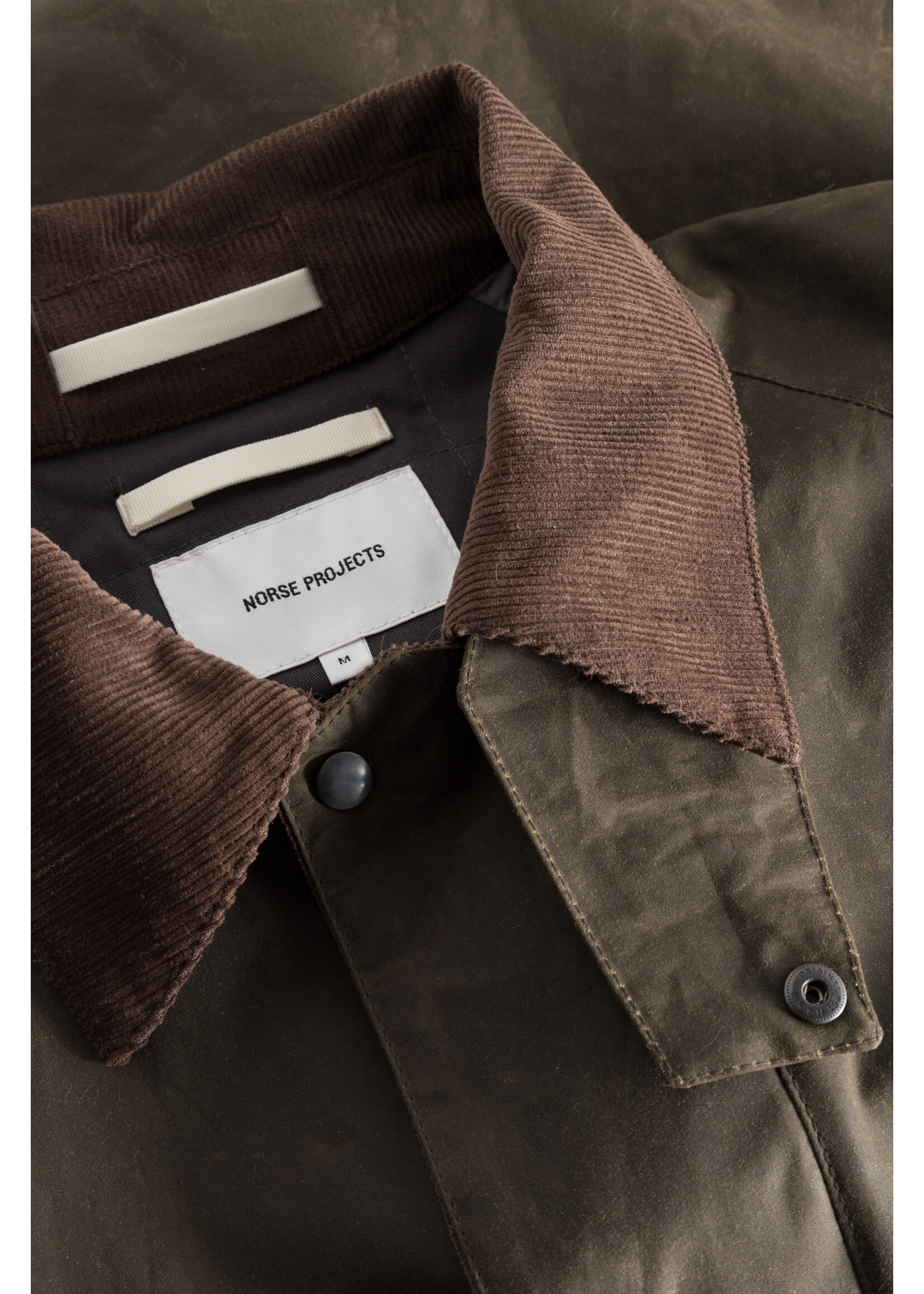 Norse projects trondheim waxed cotton jacket hotsell