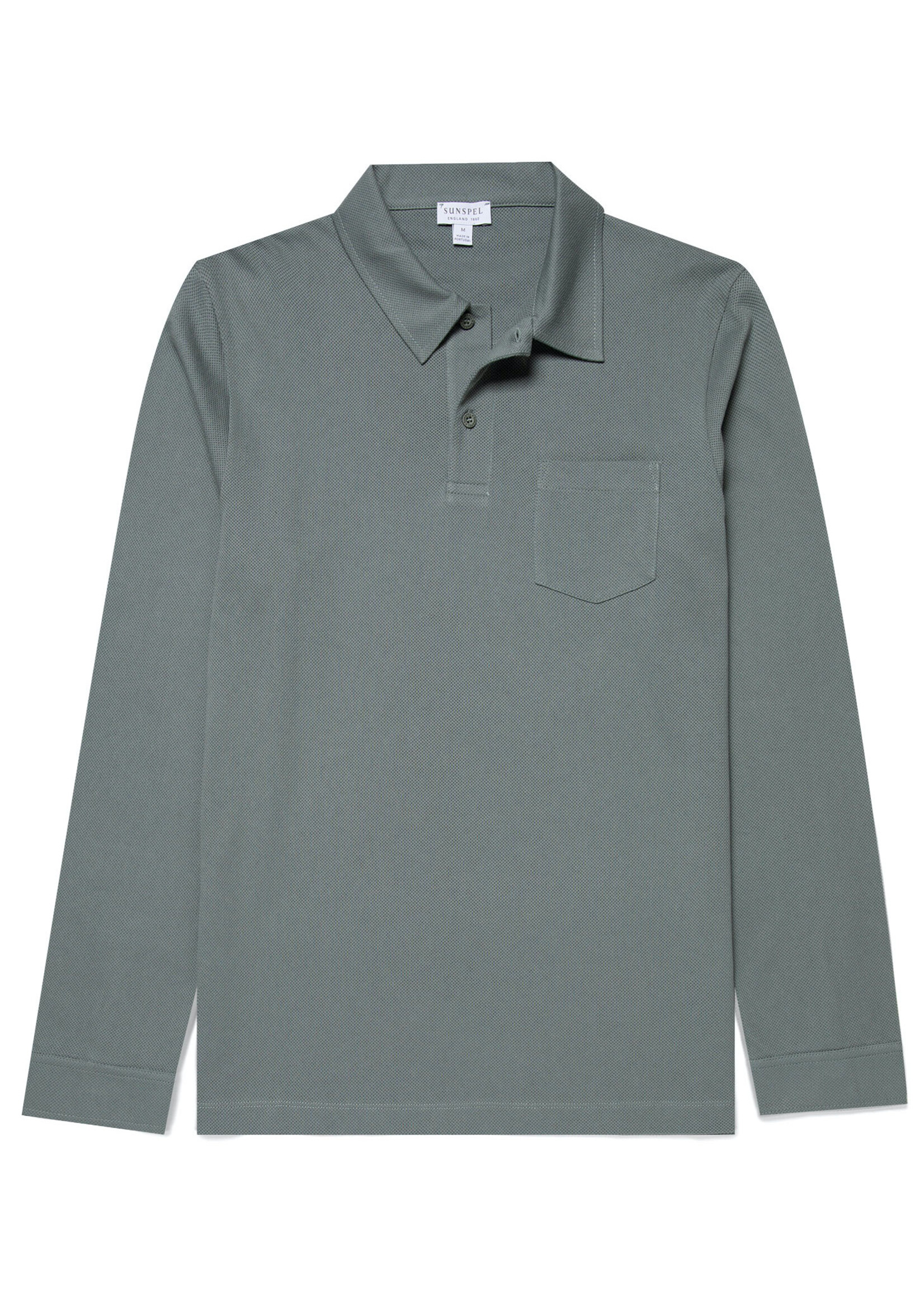 SUNSPEL LONG SLEEVE RIVIERA POLO