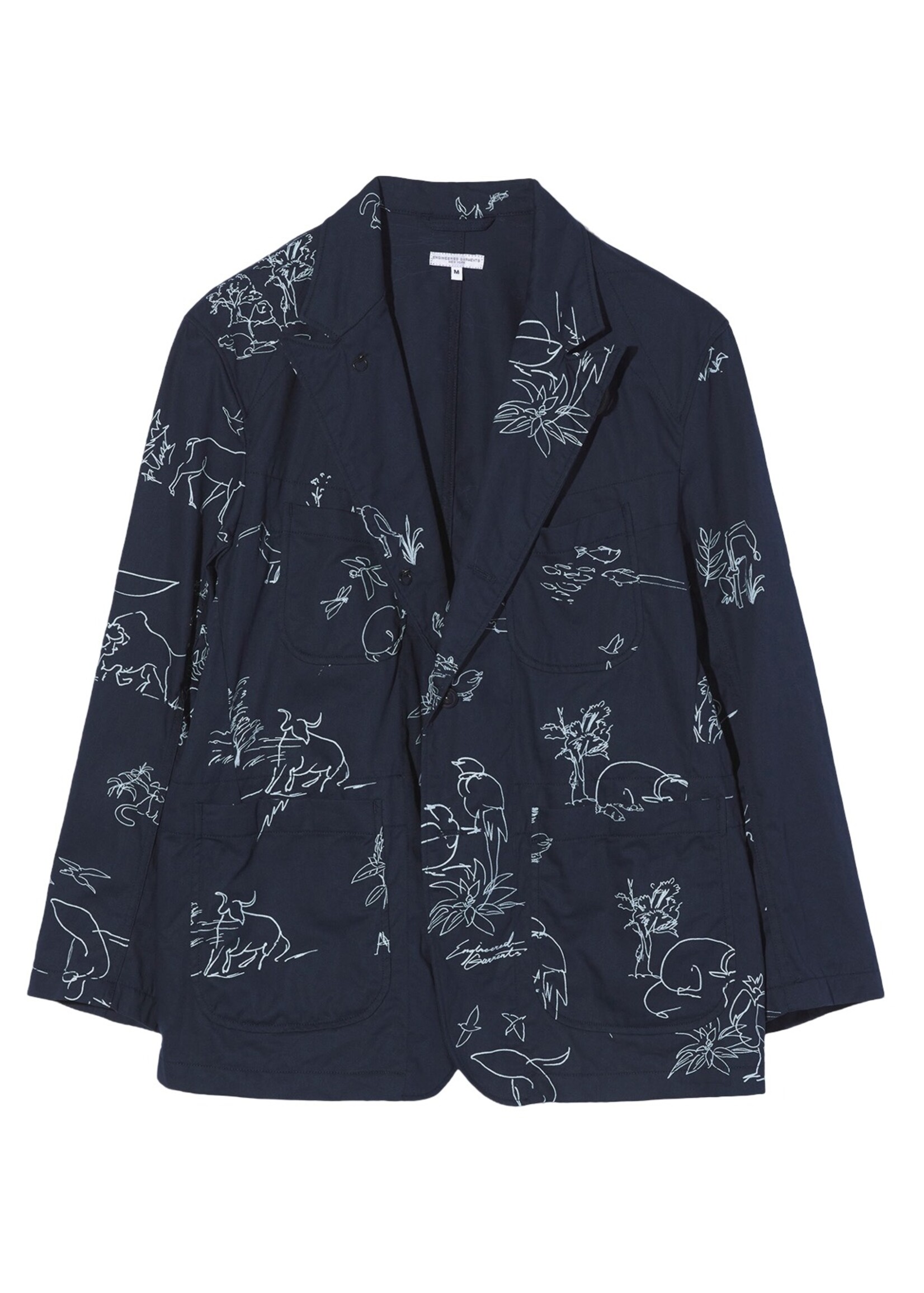 E GARMENTS S25 TWILL ANIMAL PRINT JKT - TABOR E GARMENTS S25 TWILL ANIMAL PRINT JKT - TABOR