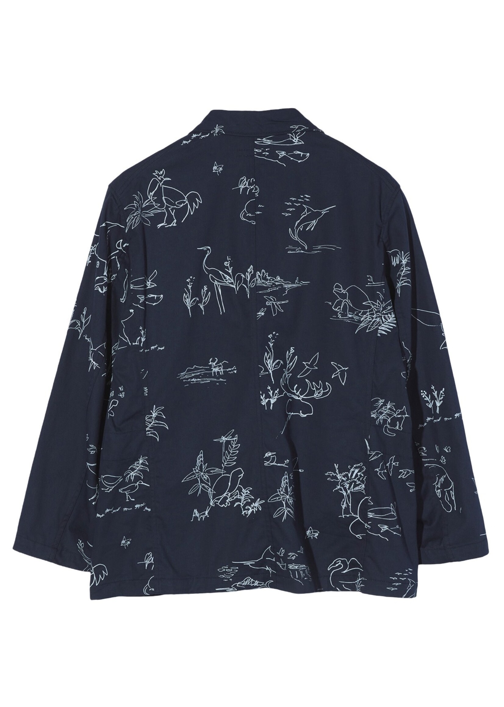 E GARMENTS S25 TWILL ANIMAL PRINT JKT - TABOR E GARMENTS S25 TWILL ANIMAL PRINT JKT - TABOR