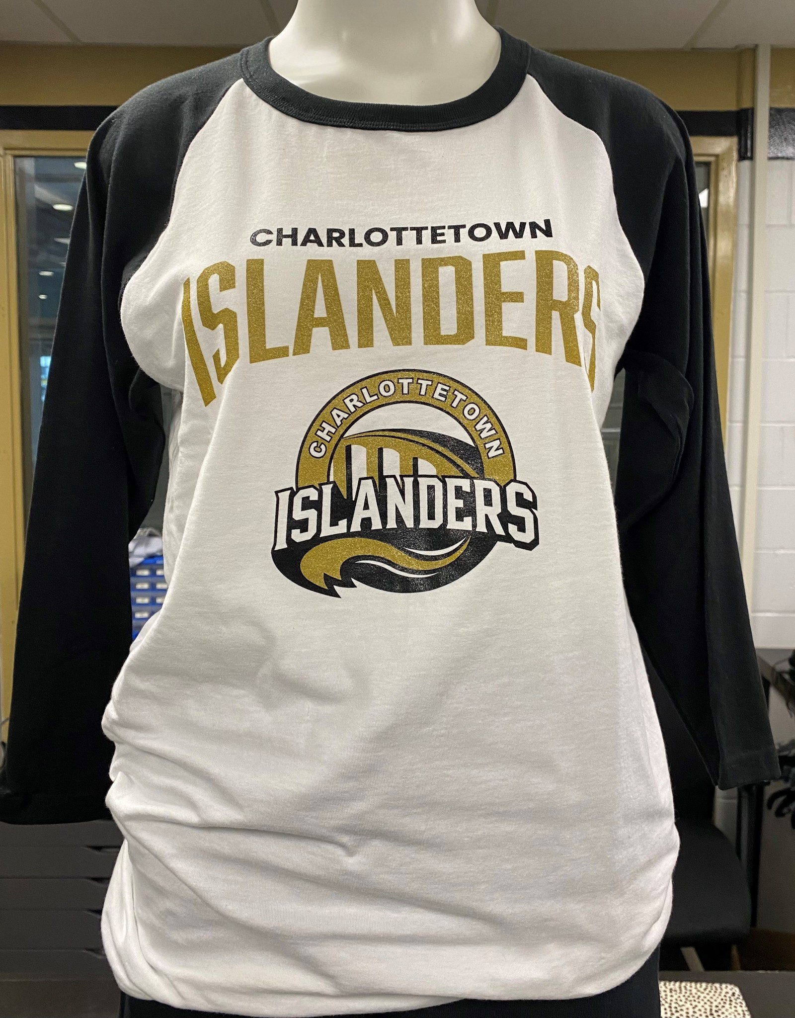 M&O 3/4 Sleeve Baseball Shirt - Charlottetown Islanders