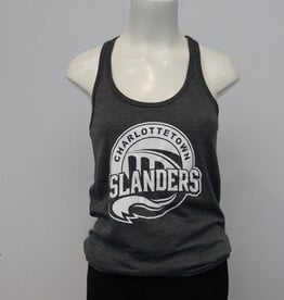 M&O - W Heather Grey Classic Logo Tank