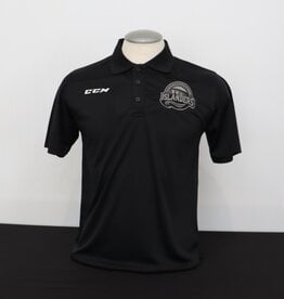 CCM-M Black Grey Logo Golf Shirt