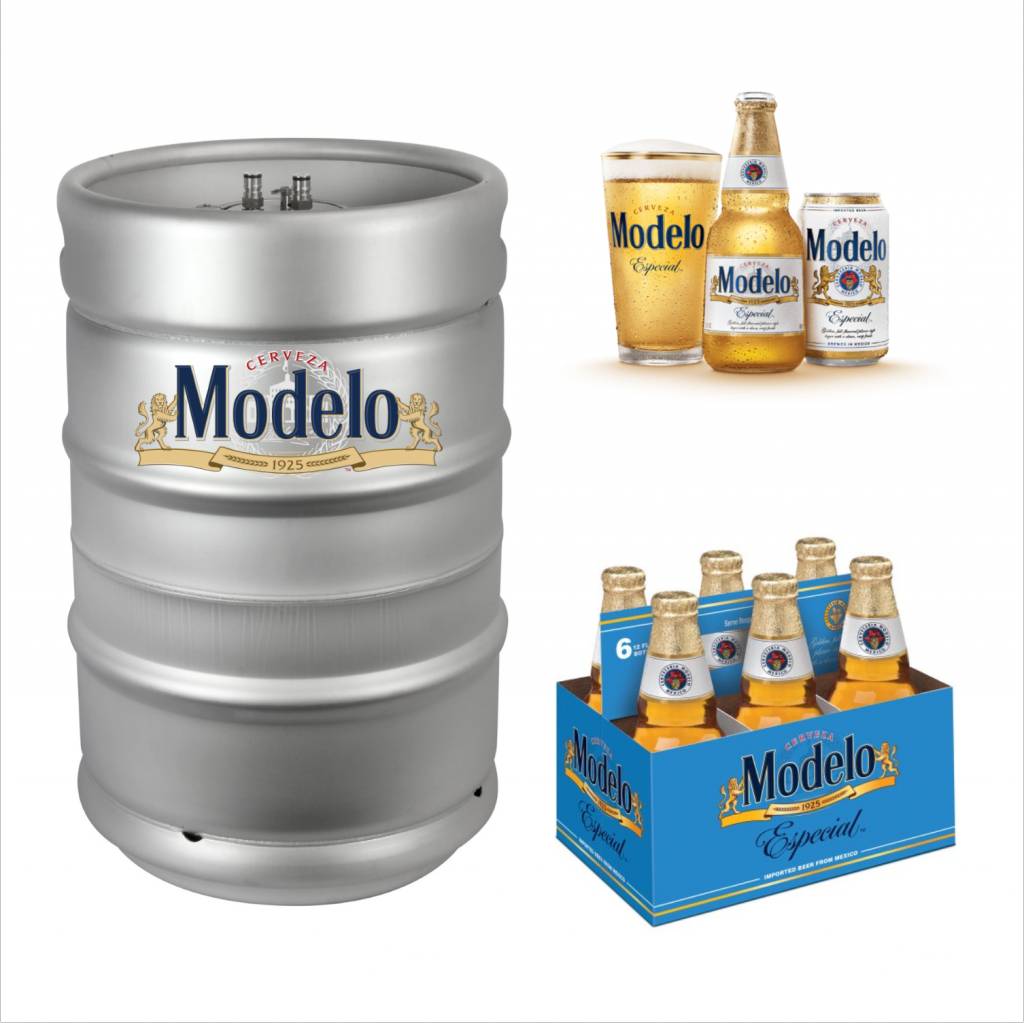 Buy Modelo (15.5 GAL) Beer Keg & Craft Beers Online King Keg