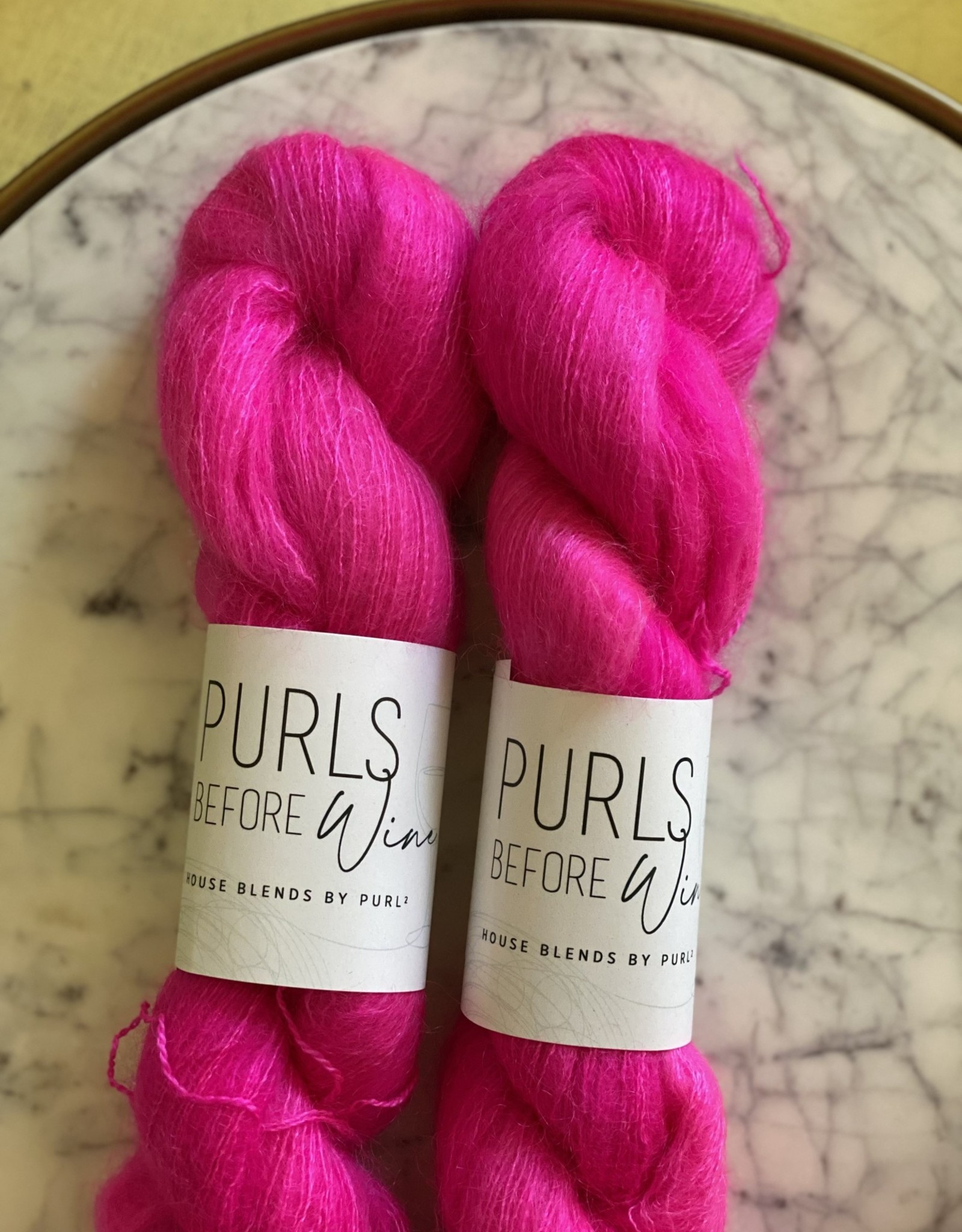 Purls Before Wine Eiswein Pink Tank