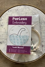 PopLush Embroidery Look! Nessie! Embroidery Kit