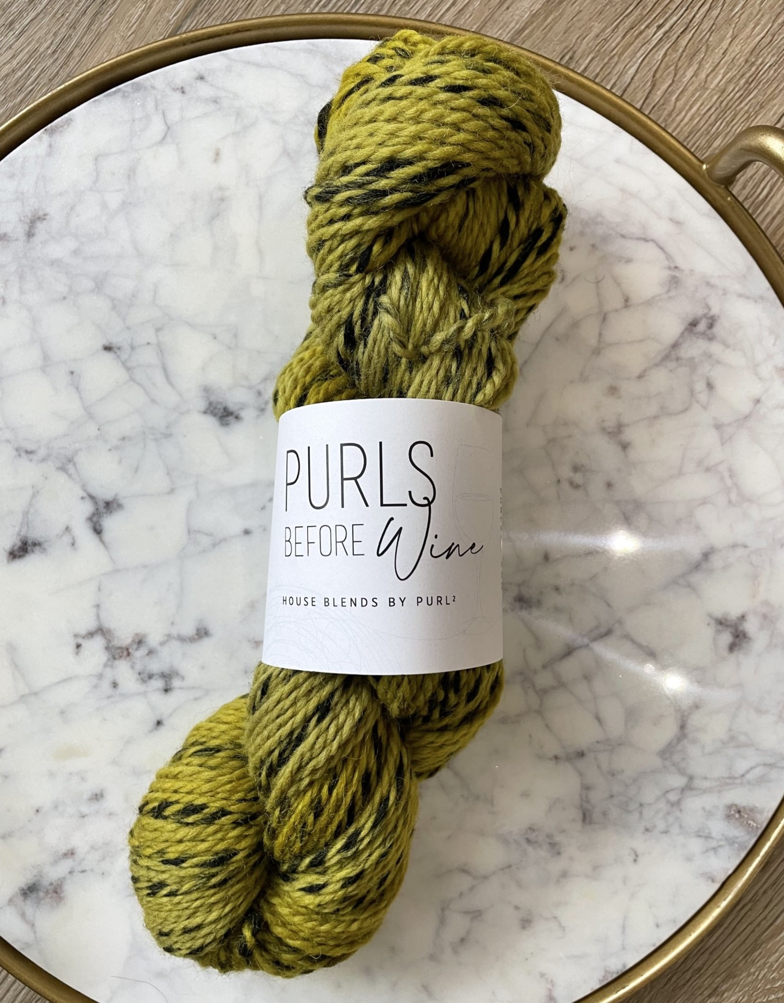 Purls Before Wine Unicorn Worsted Mellow Yellow