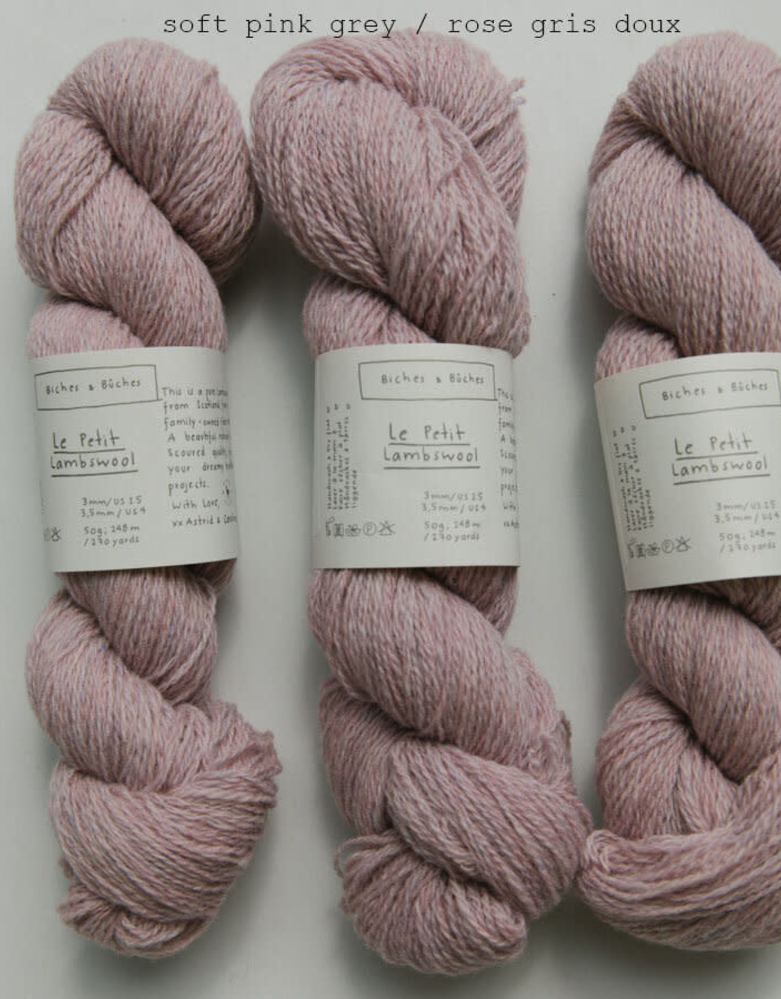 Biches et Buches Le Petit LW Soft Pink Grey