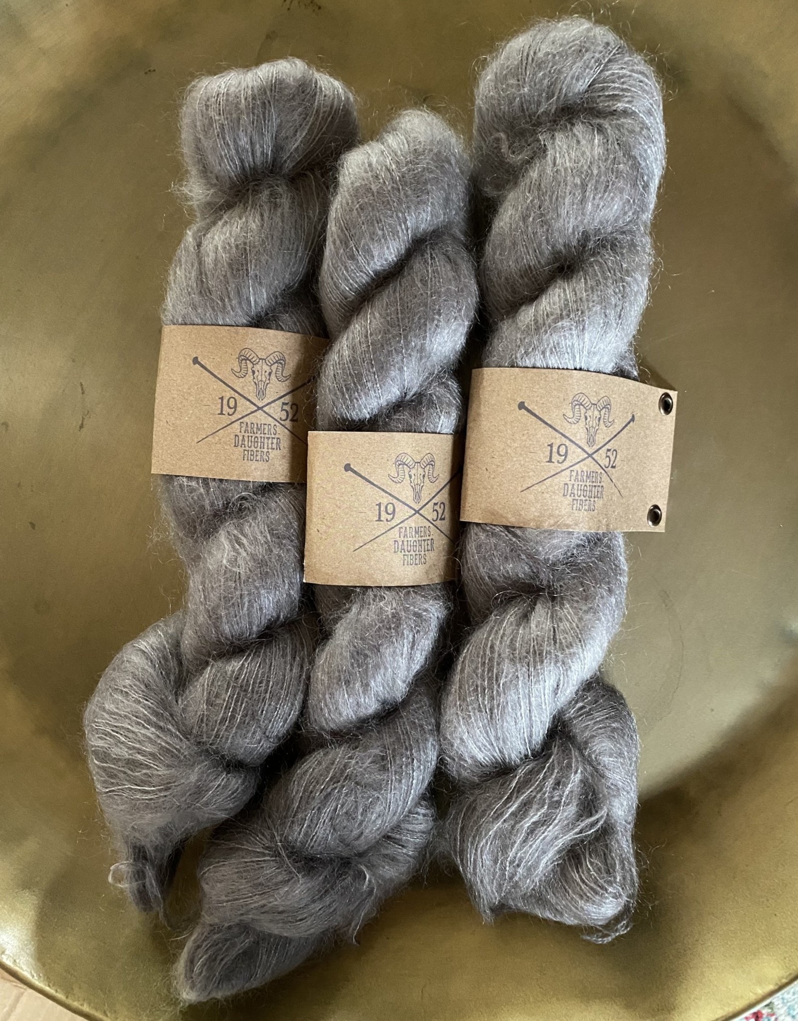 The Farmer's Daughter Fibers Mighty Mo Winter Wolf