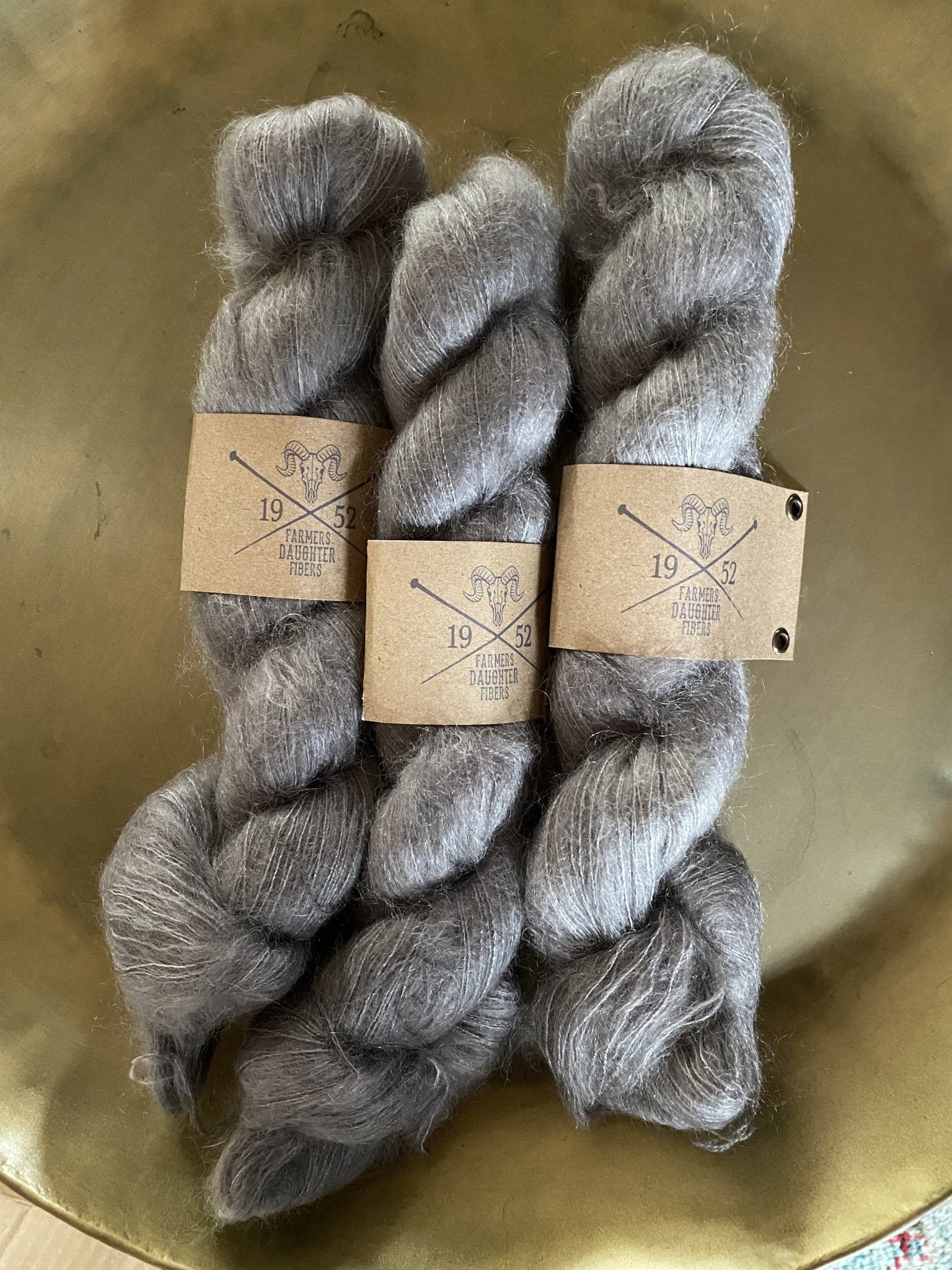 The Farmer's Daughter Fibers Mighty Mo Winter Wolf - Purl 2 Walla Walla