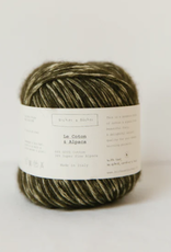 Biches et Buches Le Coton & Alpaca Dark Green Grey