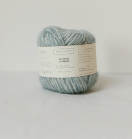 Biches et Buches Le Coton & Alpaca Light Grey Blue