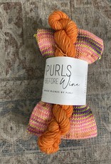 Purls Before Wine Afterthought Sock Set: Dream of the 90’s/ Psst Carrots