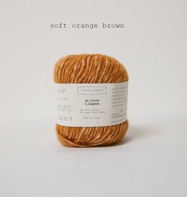 Biches et Buches Le Coton & Alpaca Soft Orange Brown